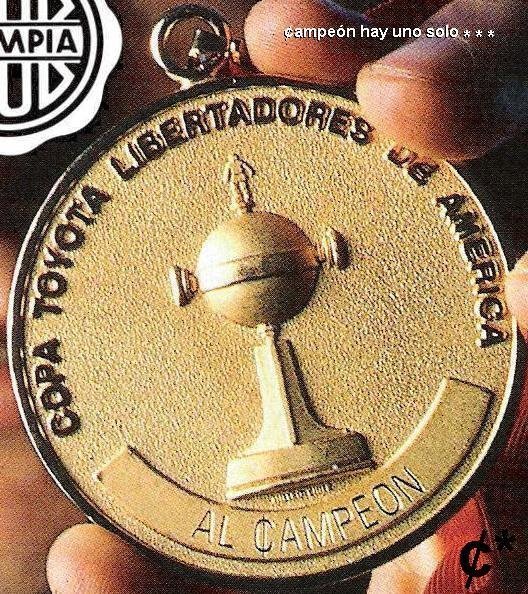 Medalla Copa Libertadores